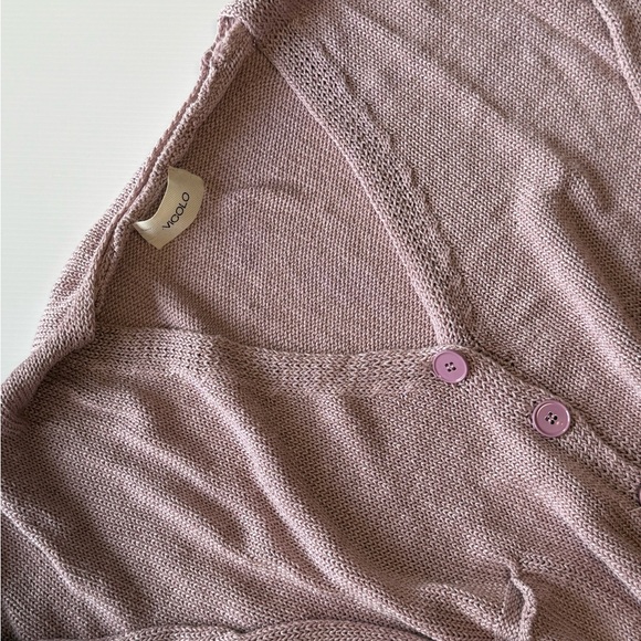 Vicolo Tops - 🌪️ Vintage Marled Earthy Knit Mock-Neck Top Grunge Chic 🌪️